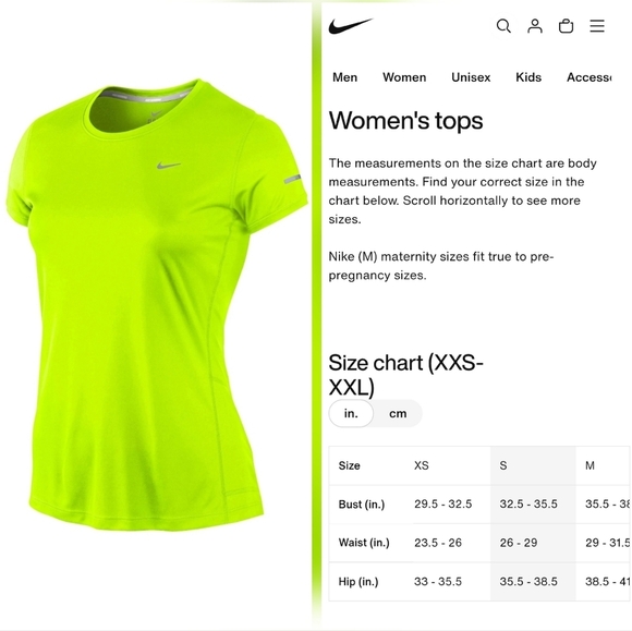 Nike Running Neon Green Short Sleeve Dri-Fit Miler Running T-Shirt - Picture 14 of 16